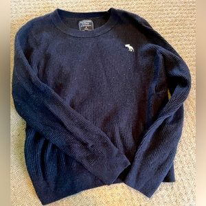 Abercrombie and Fitch women’s navy sweater